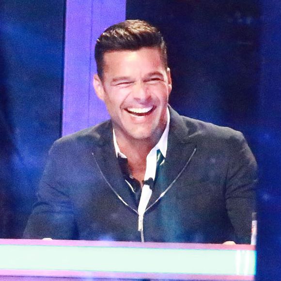 Ricky Martin à l'émission de télé "La Banda" à Miami, le 13 mai 2015