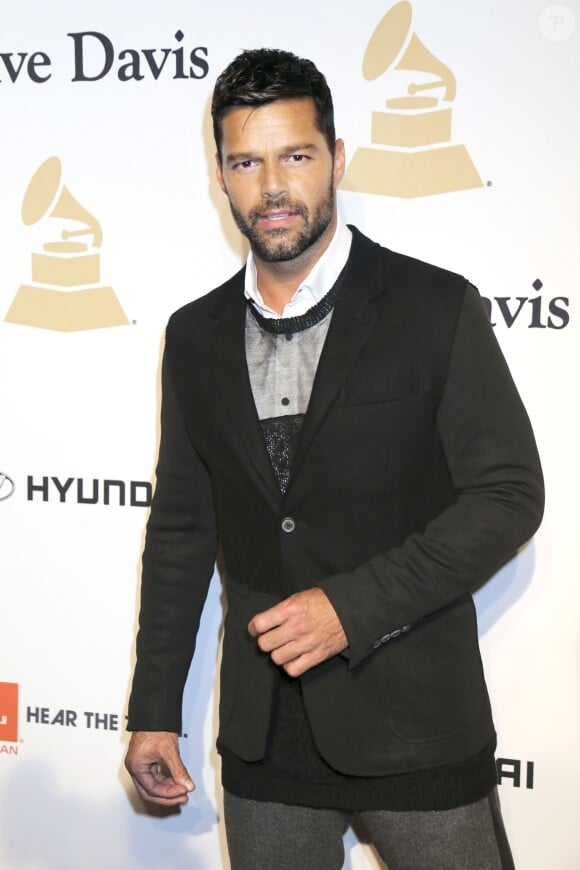 Ricky Martin - Soirée Clive Davis Pré-Grammy à Los Angeles le 7 février 2015