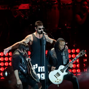 Ricky Martin en concert à Hermosillo au Mexique le 27 décembre 2014