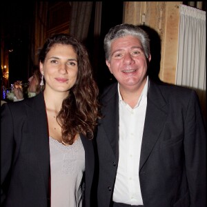 Michel Galabru et sa fille Emmanuelle à Paris en 2008