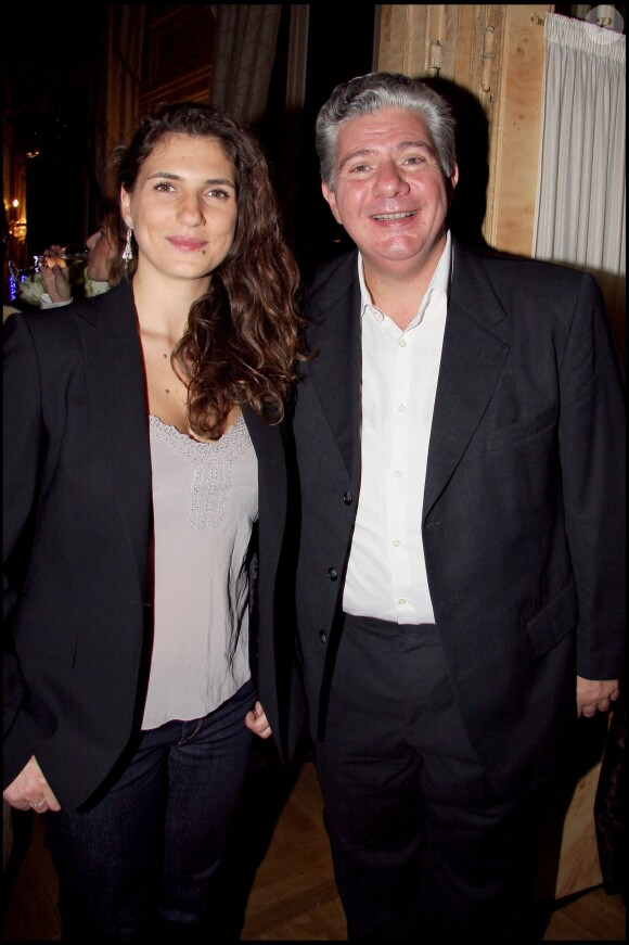 Michel Galabru et sa fille Emmanuelle à Paris en 2008