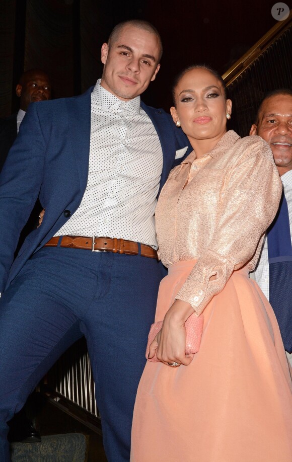 Casper Smart et Jennifer Lopez à la soirée " UN Foundation's " au restaurant Four Seasons à New York Le 25 Septembre 2015