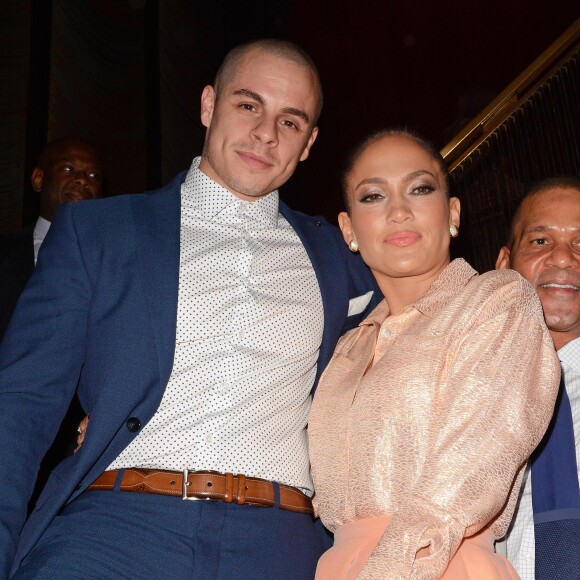 Casper Smart et Jennifer Lopez à la soirée " UN Foundation's " au restaurant Four Seasons à New York Le 25 Septembre 2015