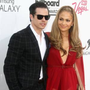 Jennifer Lopez, Casper Smart - Soirée des "Billboard Music Awards" à Las Vegas le 18 mai 2014.