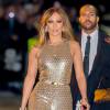 Jennifer Lopez à la sortie de l'émission "Jimmy Kimmel Live!" à Hollywood, le 4 janvier 2016. © CPA/Bestimage