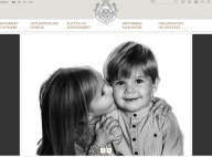Vincent et Josephine de Danemark ont 5 ans : Petit bisou et grands sourires