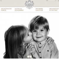 Vincent et Josephine de Danemark ont 5 ans : Petit bisou et grands sourires