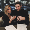 Kristin Cavallari et son mari Jay Cutler au restaurant / Photo postée sur le compte Instagram de l'ancienne star de Laguna Beach, au mois de janvier 2016.