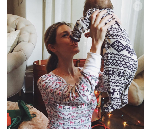 Kristin Cavallari fête le premier Noël de sa fille Saylor / Photo postée sur le compte Instagram de l'ancienne star de Laguna Beach, au mois de décembre 2015.
