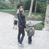 Kristin Cavallari enceinte avec ses deux enfants Jaxon Wyatt et Camden Jack / Photo postée sur le compte Instagram de l'ancienne star de Laguna Beach, au mois d'octobre 2015.