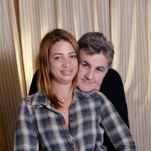 Pierre Ménès et sa compagne Melissa au festival du cinéma et musique de film de La Baule, le 12 novembre 2015 © Rachid Bellak