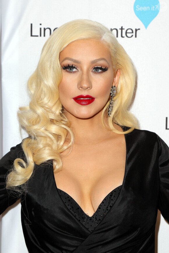 Christina Aguilera à la soirée 'Sinatra Voice for A Century' à David Geffen Hall à New York, le 3 décembre 2015