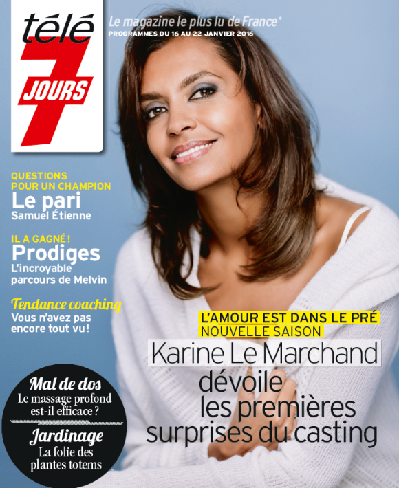 Magazine Télé 7 Jours, en kiosques le 11 janvier 2015.