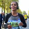 Exclusif - Karine Le Marchand - 37e édition des "20 kilomètres de Paris" à Paris le 11 octobre 2015.