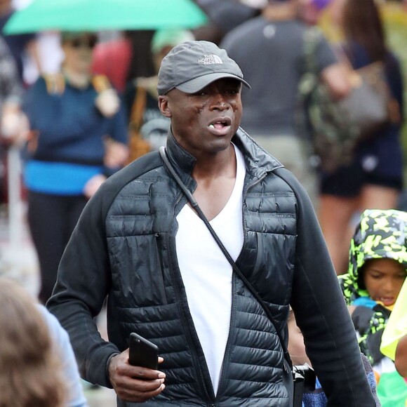 Exclusif - Seal avec ses Leni, Henry, Lou et Johan au Luna Park de Sydney le 3 janvier 2016