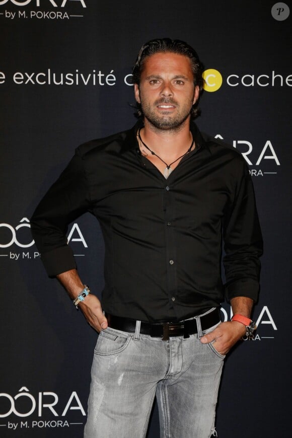 Fabrice Fiorèse lors de la soirée de lancement de la collection Oora by M Pokora au Pavillon Gabriel à Paris, le 5 septembre 2013