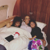 Mariah Carey et ses jumeaux, Monroe et Moroccan . Photo postée sur le compte Instagram de la chanteuse au mois de janvier 2016.