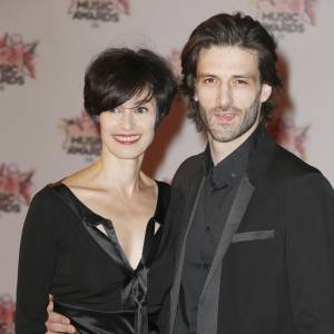 Marie-Claude Pietragalla et son compagnon Julien Derouault - Arrivées à la 17e cérémonie des NRJ Music Awards 2015 au Palais des Festivals à Cannes, le 7 novembre 2015. © Christophe Aubert via Bestimage