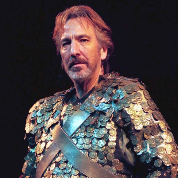 Alan Rickman dans Antoine et Cléopâtre (avec Helen Mirren) à Londres en 1998