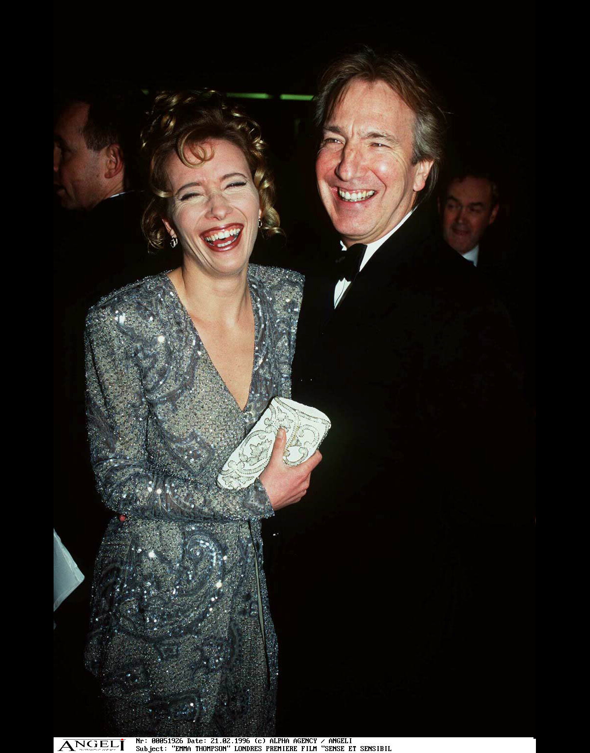 Photo Alan Rickman Et Emma Thompson Lors D une Avant premi re De Photo Alan Rickman Et Emma Thompson Lors D une Avant premi re De