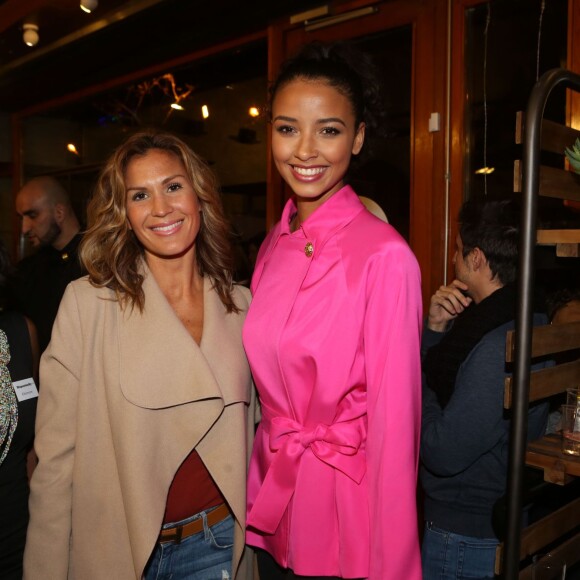 Vitaa, Flora Coquerel - Inauguration du showroom d'Hapsatou Sy au Viaduc des Arts à Paris, le 14 janvier 2016. © CVS/Bestimage