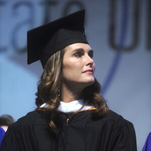 Brooke Shields au "Fashion Institute of Technology Commencement 2015" à New York. Le 21 mai 2015