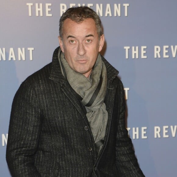 Christophe Dechavanne - Avant-première du film "The Revenant" au Grand Rex à Paris, le 18 janvier 2016.