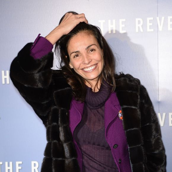 Inés Sastre - Avant-première du film "The Revenant" au Grand Rex à Paris, le 18 janvier 2016.