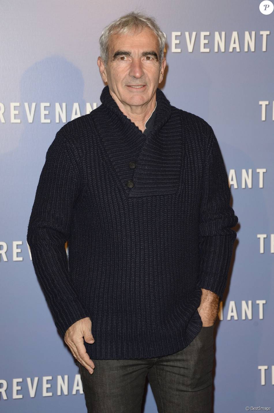 Raymond Domenech Avantpremière du film The Revenant au Grand Rex à