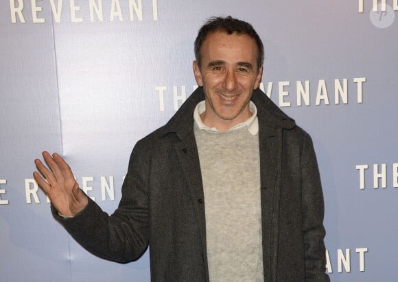 Elie Semoun - Avant-première du film "The Revenant" au Grand Rex à Paris, le 18 janvier 2016.