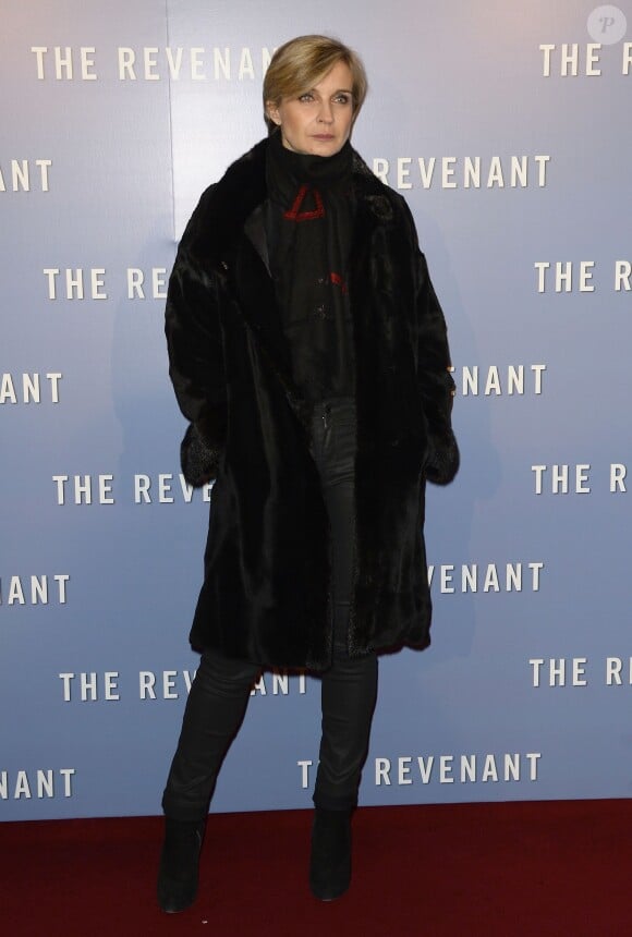Mélita Toscan du Plantier - Avant-première du film "The Revenant" au Grand Rex à Paris, le 18 janvier 2016.