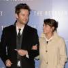 Emma De Caunes avec son mari Jamie Hewlett - Avant-première du film "The Revenant" au Grand Rex à Paris, le 18 janvier 2016.