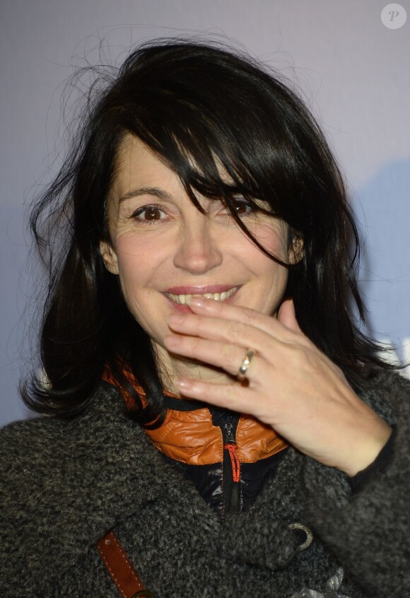 Zabou Breitman - Avant-première du film "The Revenant" au Grand Rex à Paris, le 18 janvier 2016.