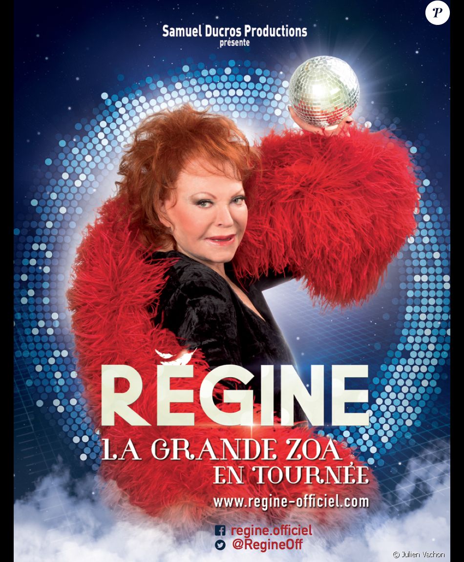 Régine, la Grande Zoa en tournée depuis le 15 novembre 2015. Purepeople