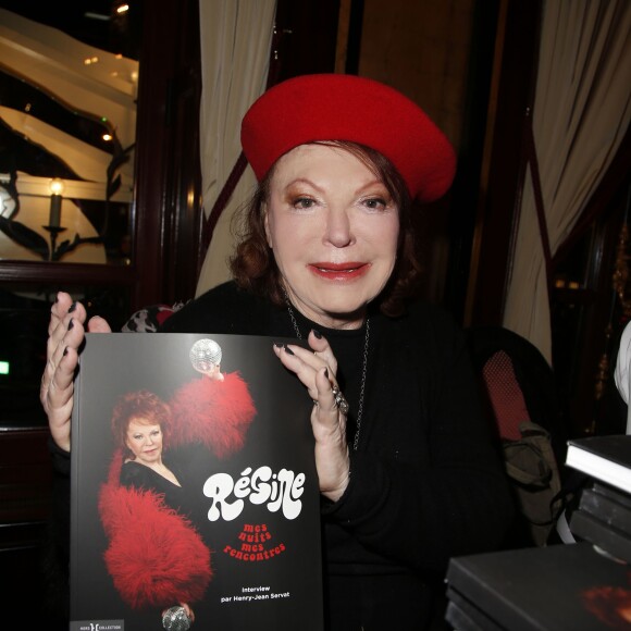 Régine au 38e cocktail des écrivains dans les salons du Fouquet's à Paris, le 26 novembre 2015. © Marc Ausset-Lacroix