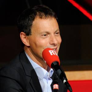 Marc-Olivier Fogiel au micro de RTL en septembre 2014.