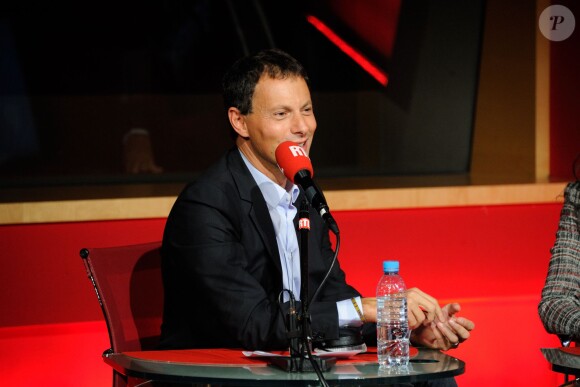 Marc-Olivier Fogiel au micro de RTL en septembre 2014.