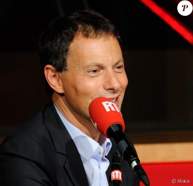 Marc-Olivier Fogiel au micro de RTL en septembre 2014.