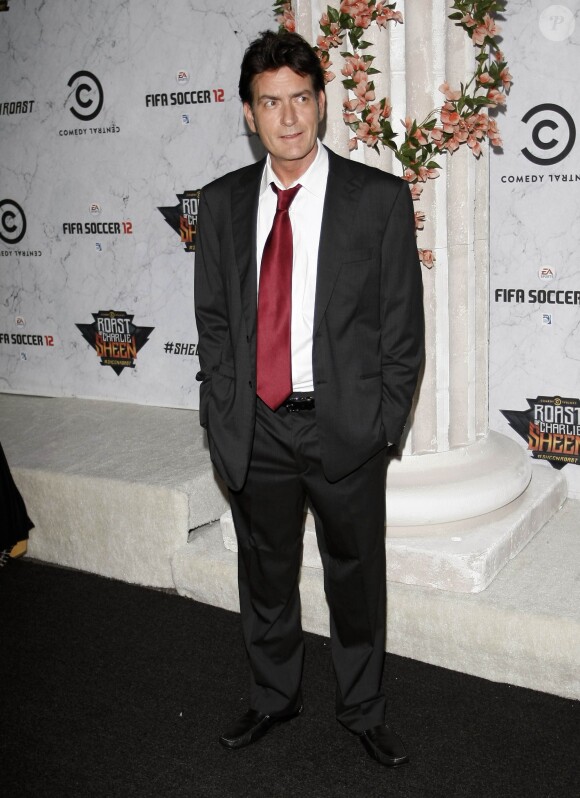 Charlie Sheen lors de son propre Comedy Central Roast à  Los Angeles, le 10 septembre 2011