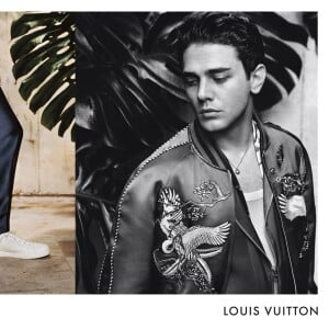 Le réalisateur Xavier Dolan figure sur la nouvelle campagne publicitaire de Louis Vuitton. Photo par Alasdhair McLellan.