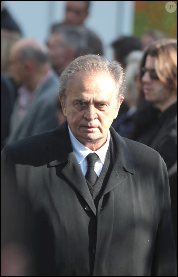 Roger Hanin - Obsèques ed Fikip Nikolic en l'égrise russe de Sainte-Geneviève-des-Bois en 2009. 
