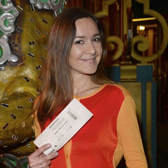 Exclusif - Emmanuelle Boidron - People au spectacle de Jean-Marie Bigard "Nous les femmes" au théâtre des Folies Bergère à Paris le 22 novembre 2015. © Coadic Guirec / Bestimage