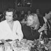 Edmonde Charles-Roux et Bernard Henri-Levy lors d'une soirée pour la sortie du film Itinéraire d'un enfant gâté en 1988 à Paris