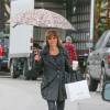 Exclusif - Lisa Rinna à la sortie de son hôtel à Beverly Hills, le 5 janvier 2016