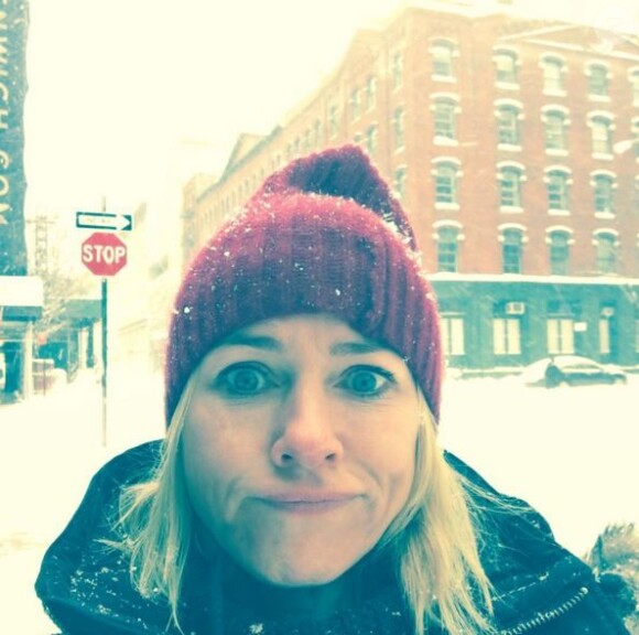 Naomi Watts s'est offert une promenade dans New York, le 23 janvier 2016