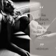 Heidi Klum, photo Instagram pour la promotion de sa marque de lingerie et de maillots de bain Heidi Klum Intimates.