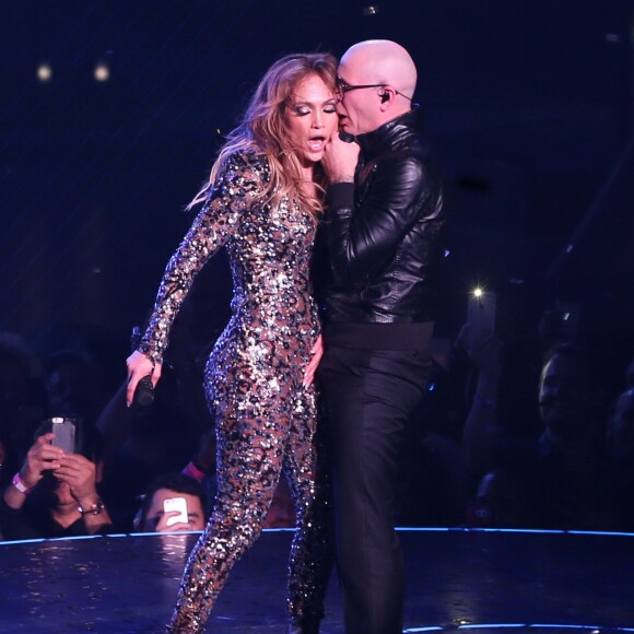 Exclusif - Jennifer Lopez a donné son premier concert au Palnet Hollywood Hotel et Casino à Las Vegas. Le 20 janvier 2016