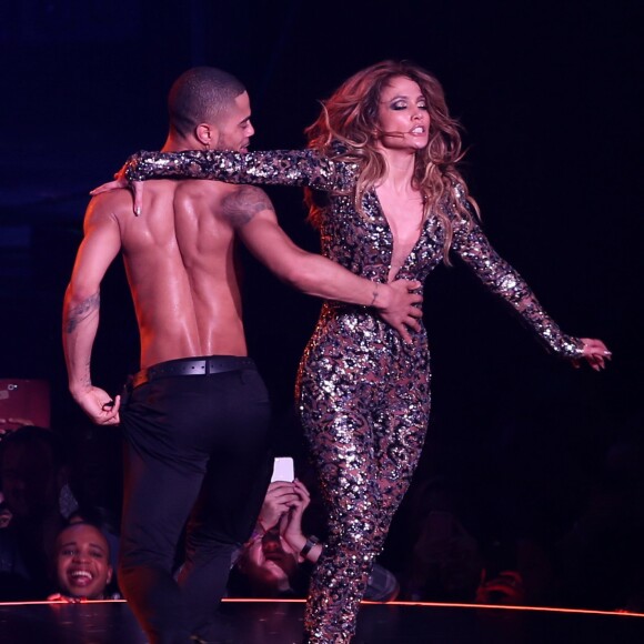 Exclusif - Jennifer Lopez a donné son premier concert au Palnet Hollywood Hotel et Casino à Las Vegas. Le 20 janvier 2016
