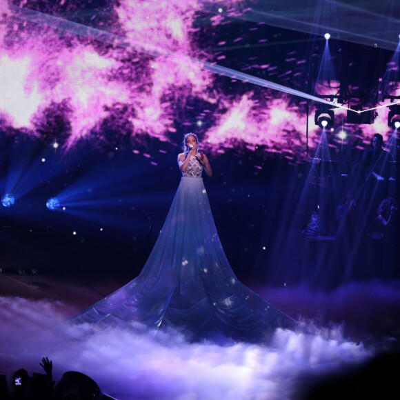 Exclusif - Jennifer Lopez a donné son premier concert au Palnet Hollywood Hotel et Casino à Las Vegas. Le 20 janvier 2016