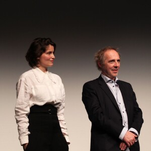 Laetitia Casta et Arnaud Desplechin lors du Festival Premiers Plans à Angers le 25 janvier 2016.